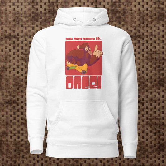 Donkey Kong Hoodie White