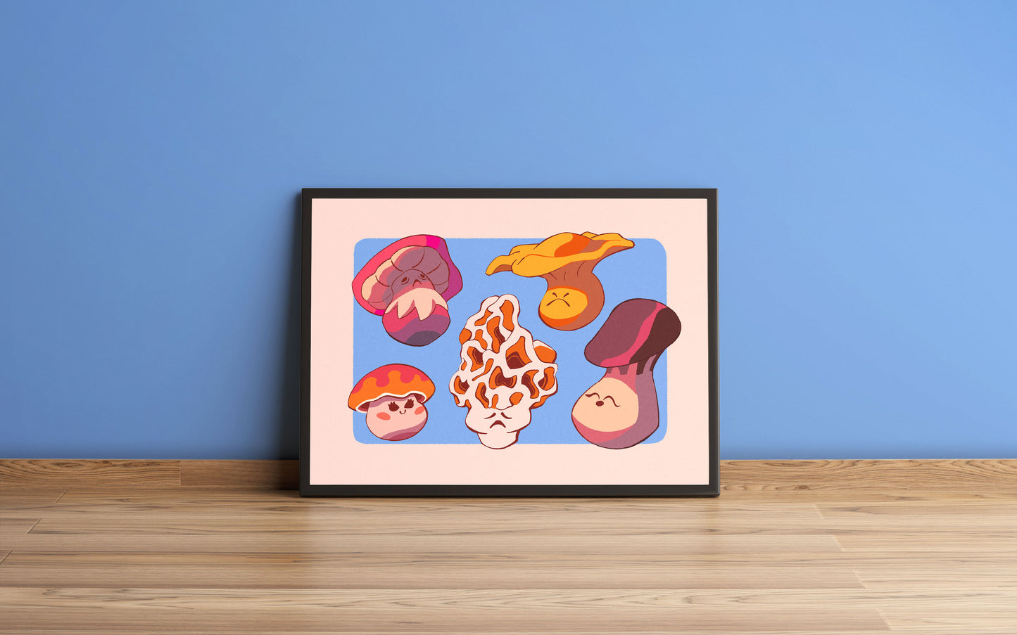 Mushroom poster - Mushroom Art Print