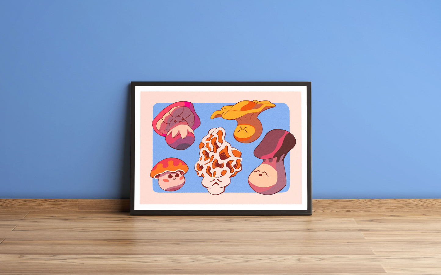 Mushroom poster - Mushroom Art Print