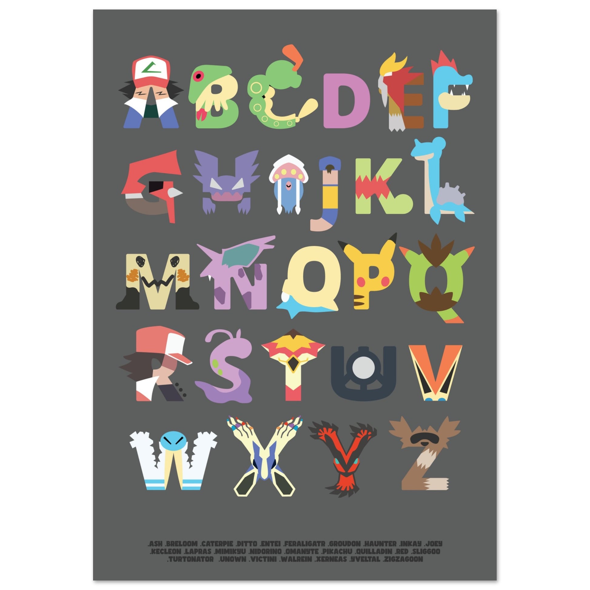 Pokemon-Alphabet-Poster-Print