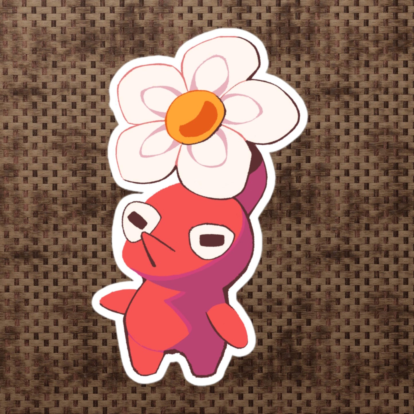 Red Pikmin - Blue Pikmin - Yellow Pikmin - Sticker