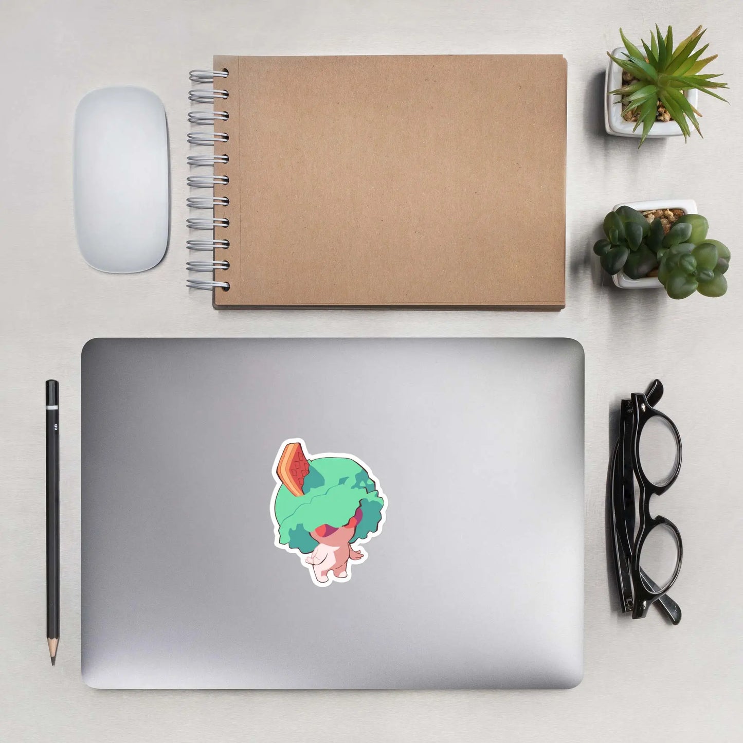 Mint Ice Cream Pikmin Sticker