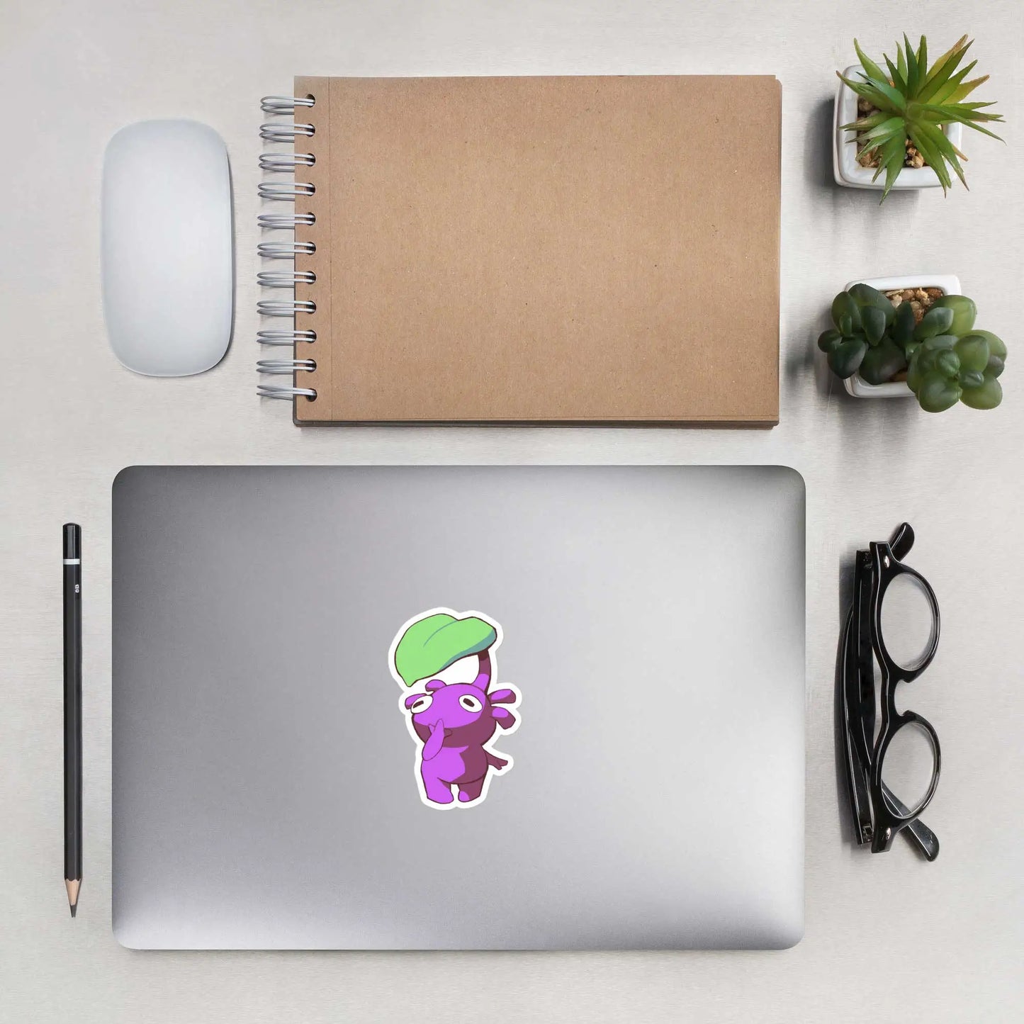 Purple Pikmin sticker