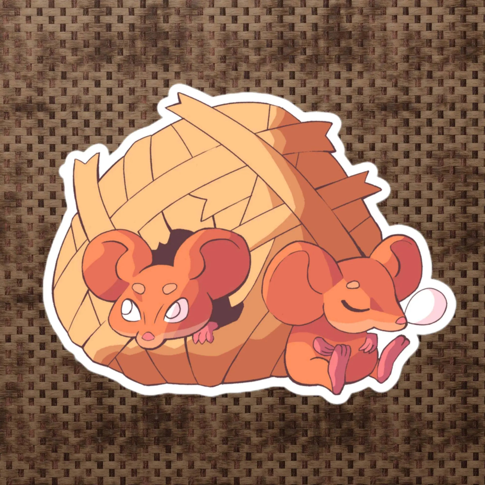 Harvest Mouse stickers cute