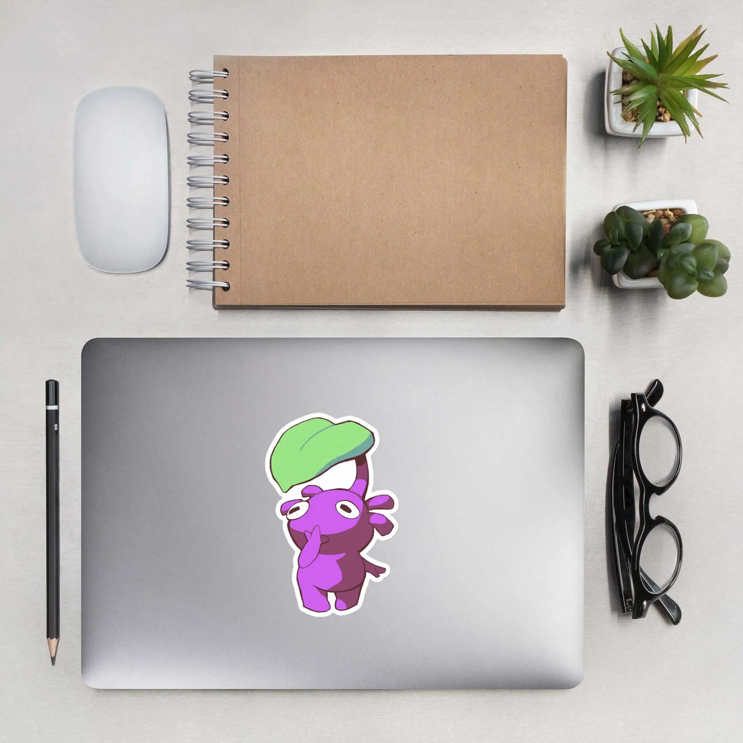 Purple Pikmin sticker